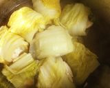 鶏ムネ肉、白菜で巻いて蒸しちゃいました作り方7写真