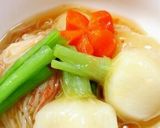 かぶの蟹カマあんかけ~♪作り方5写真