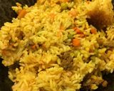 カレーの翌日☆炊き込みカレーピラフ作り方3写真