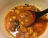 ♬ひよこ豆とひき肉のトマトスープ♬作り方3写真