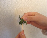 いちごのへたも使って♪クリスマスデコ作り方1写真
