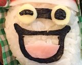 ウィスパーサンタのキャラ弁♪作り方2写真