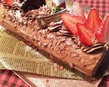 生チョコクリームのブッシュドノエル作り方18写真