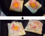 サックサク☆餃子の皮の小さなガレット！作り方3写真