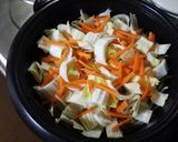 ほっかほか♪野菜たっぷり蒸し鍋作り方1写真