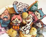 簡単！妖怪キャラチョコクリスマスケーキ★作り方17写真