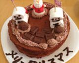 超楽しい！6歳が作ったクリスマスケーキ作り方4写真