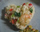 クリスマスに☆赤と緑の簡単炊飯器ピラフ作り方5写真