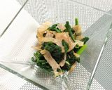 ほうれん草&ハム(ベーコン)バター炒め作り方6写真