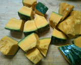 冬至！ 簡単 美味 かぼちゃの いとこ煮作り方1写真