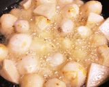 里芋の素揚げ、甘味噌和え作り方2写真