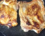 絶品! 鶏のソテー アンチョビソースかけ作り方4写真