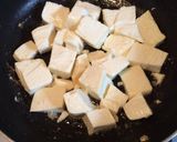 簡単！ふわふわ甘くヘルシー♪ 炒り卵豆腐作り方3写真