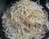 豚肉とモヤシのポン酢炒め作り方2写真