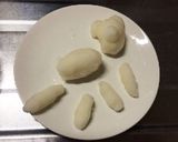 大根おろしアート☆シロクマお昼寝中〜作り方3写真