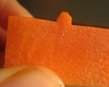 にんじん蝶々(飾り切り)作り方7写真