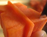 にんじん蝶々(飾り切り)作り方11写真