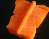 にんじん蝶々(飾り切り)作り方12写真