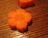 にんじん蝶々(飾り切り)作り方15写真
