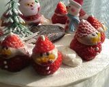 アンパンマンサンタのクリスマスケーキ作り方9写真