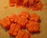 にんじん蝶々(飾り切り)作り方18写真