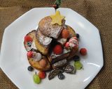 ドーナツパンケーキでクリスマス★作り方8写真