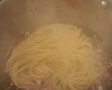 イカゲソとパセリの醤油風リングイネパスタ作り方7写真