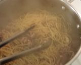 イカゲソとパセリの醤油風リングイネパスタ作り方8写真