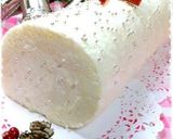 ☆クリスマスケーキに白いロールケーキ☆作り方15写真