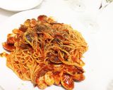 魚介トマトパスタ作り方8写真