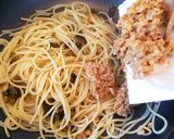 最高の組み合わせ！納豆と高菜のパスタ♡作り方4写真