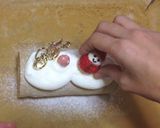 クリスマス　シンプル簡単ふわロールケーキ作り方9写真