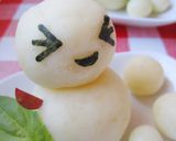 ポテトサラダで雪だるま作り方4写真