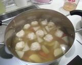 初めてでも簡単！鶏団子のすいとん汁作り方5写真
