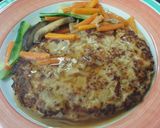 大和芋入りふわシャキ豆腐ハンバーグ！作り方16写真