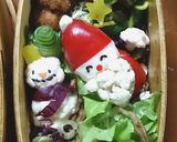 玄米菜食のクリスマス弁当☆簡単に隙間埋め作り方6写真
