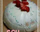 クリスマス　ドーム型スポンジケーキ　簡単作り方5写真