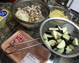 タイ グリーンカレーのアレンジ☆つけ麺編作り方1写真