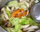 生マロニーと白菜のスープ煮♪作り方4写真