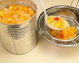 缶詰で作るフルーツポンチ【天狗缶詰】作り方2写真