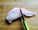 手羽先で！食べやすいフライドチキン作り方1写真