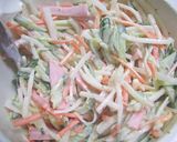 千切り野菜の和風サラダ作り方7写真