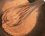 チョコロールケーキ（ブッシュドノエル）作り方1写真