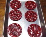 * 赤と白のXmasケーキ *作り方15写真