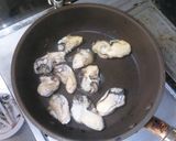 ぷりぷり牡蠣のぽん酢パスタ作り方3写真