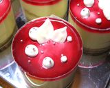 * 赤と白のXmasケーキ *作り方20写真