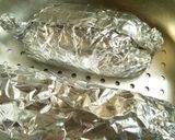 あん肝と豆もやしナムルの炊き込みごはん作り方4写真