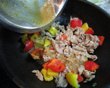 簡単！豚肉とパプリカのごまみそ炒め作り方9写真