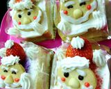 クリスマス サンタクロース ケーキ作り方6写真