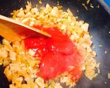 ＊トマトとほうれん草のチキンオムライス＊作り方4写真